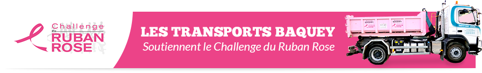 bennes baquey support le challenge ruban rose